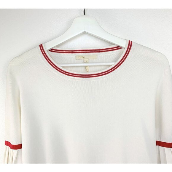 NWT Maje Monica sweater In White Size 3 (L) - Picture 7 of 13